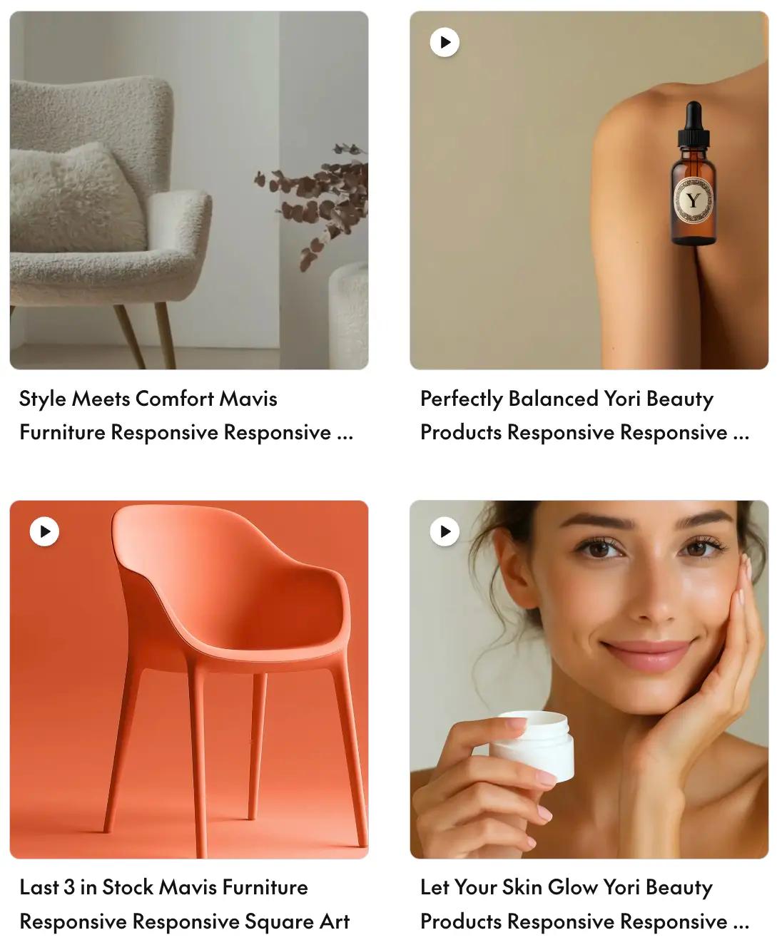 LinkedIn ad templates by The Brief