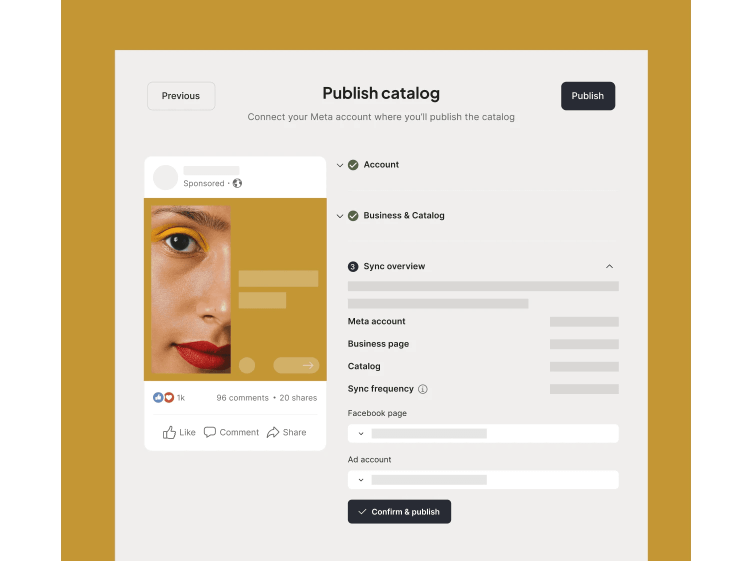 Publish ads directly with The Brief