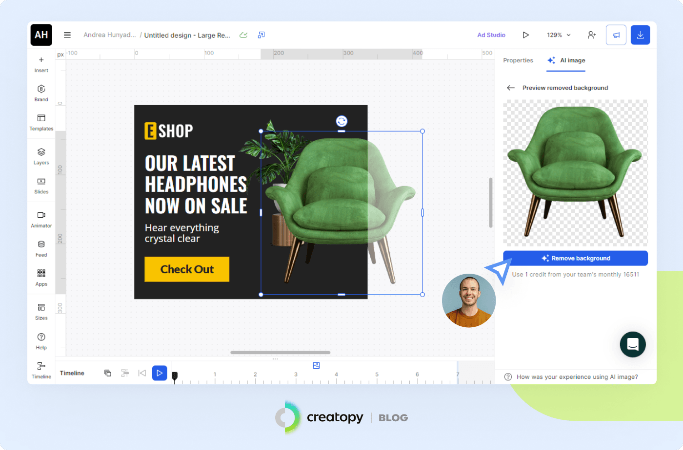 background remover The Brief